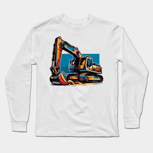 Excavator Long Sleeve T-Shirt